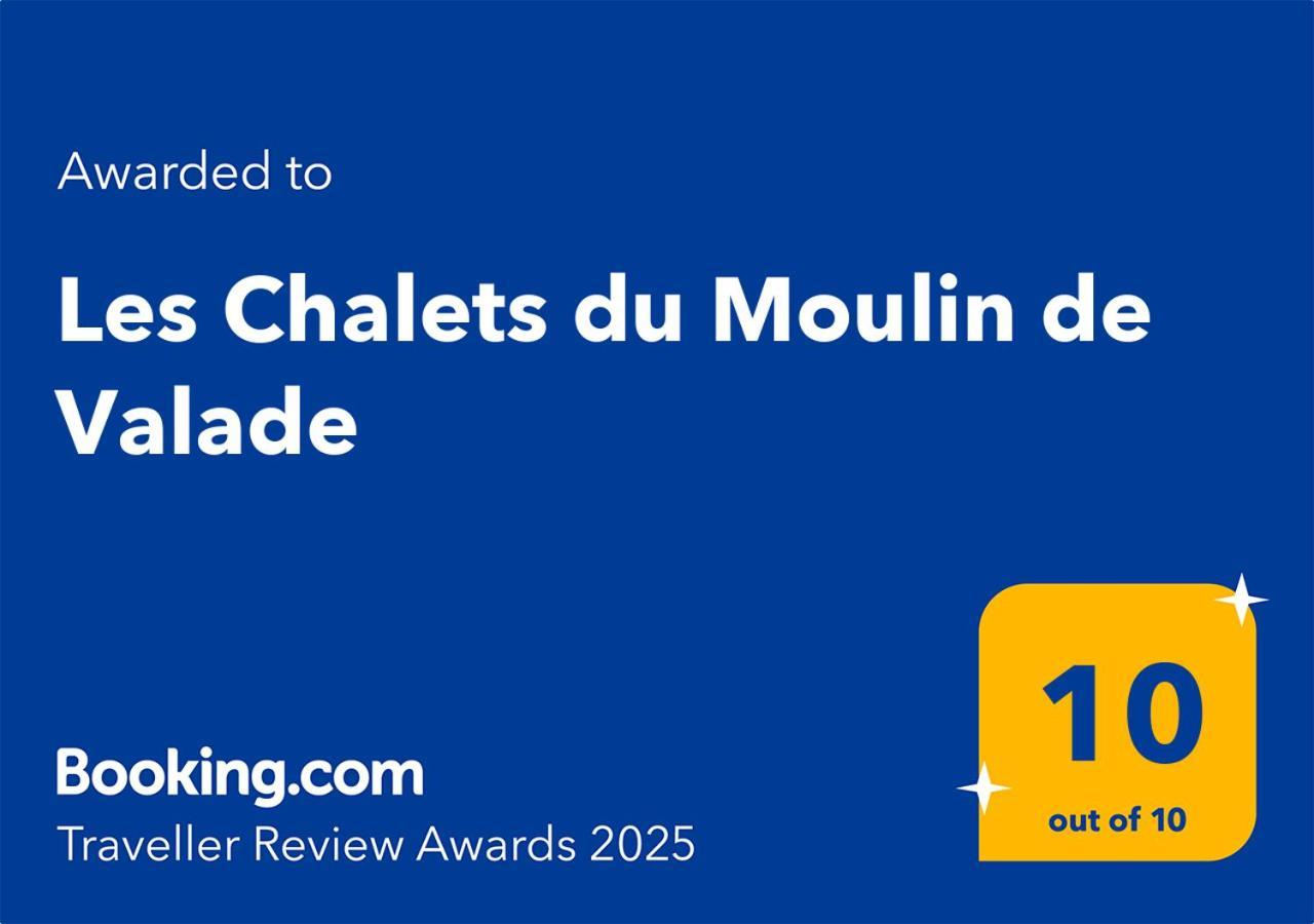 Les Chalets Du Moulin De Valade Condat-sur-Trincou Exterior photo
